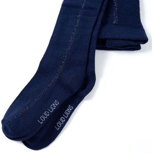 Kindermaillot - Marineblauw - Maat 116 - Glitter detail