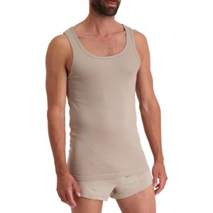 Noshirt Tank Top - Ronde Hals - Katoen - Invisible Khaki - M