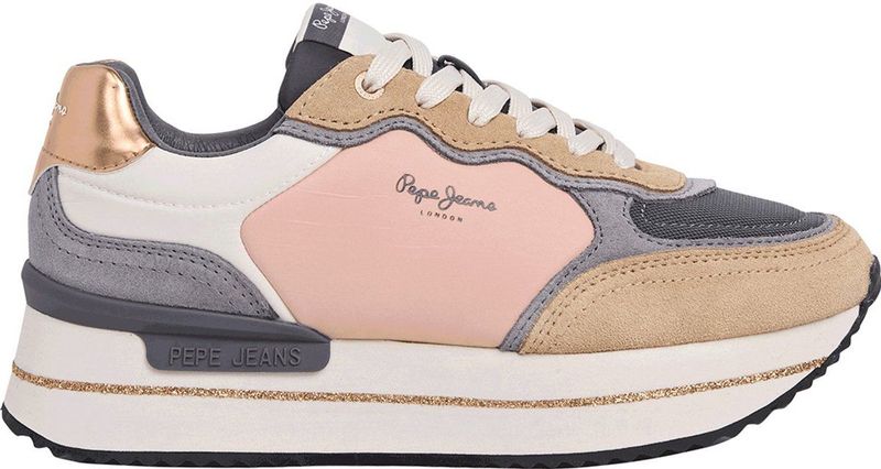 Pepe Jeans - Rusper Glitter - Sneakers - Roze