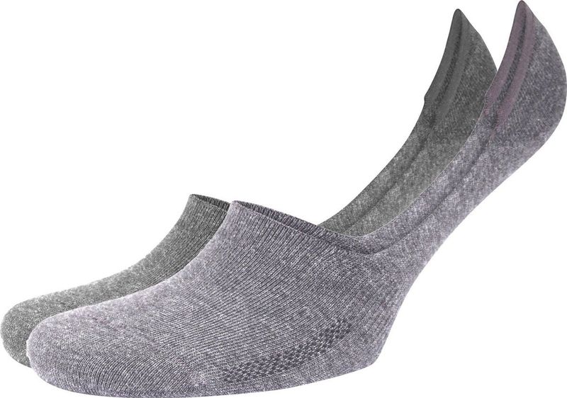 Levi's Sneakersok 2-Pack Zwart Antraciet - Maat 39-42 - Heren - Sneakersokken