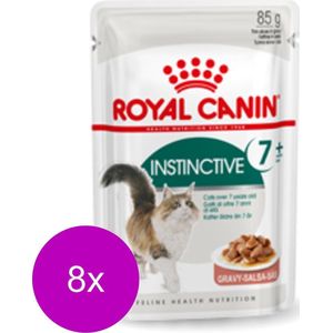 Royal Canin Fhn Senior Instinctive 7plus Mp Pouch - Kattenvoer - 8 x 12x85 g