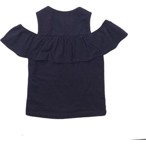 DJ Dutchjeans meisjes t-shirt met sterretjes Navy