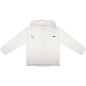 Pepe Jeans - Anne - Sweatshirt - Wit - 12 Years Meisjes
