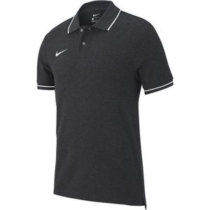 Nike Club Poloshirt - Unisex - donkergrijs wit