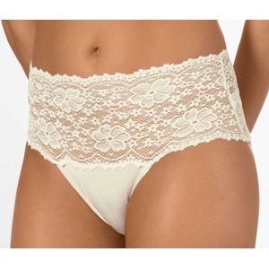 Nina von C kanten dames Taille Slip - Millefleurs - 46 - Champagne.