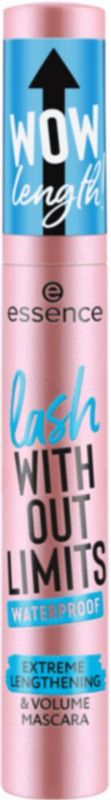 Essence - LASH WITHOUT LIMITS EXTREME LENGTHENING & VOLUME MASCARA - Zwart - 13 ml