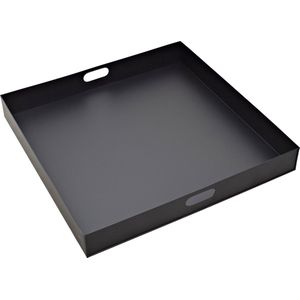 LOFT42 Tray Metalen Dienblad – Zwart – 60 x 60 cm