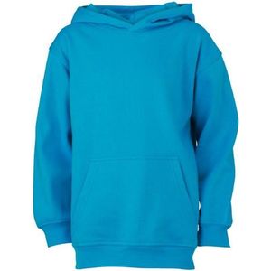 James and Nicholson Kinderen/Kinderkapjes Sweatshirt (Turquoise)