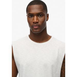 Superdry - Raw Edge Slub tanktop - Heren - Vesten