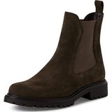 Tamaris - M2542741 - Chelsea Boot - Olijf - Leren Enkellaarzen