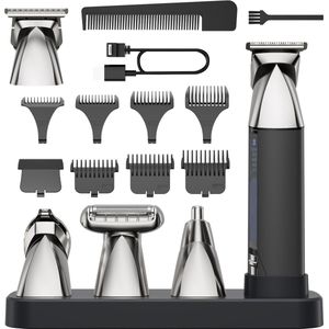 SoNis 9-in-1 Baardtrimmer - Bodygroomer - Tondeuse - Scheerapparaat - Trimmer voor Baard en Lichaam