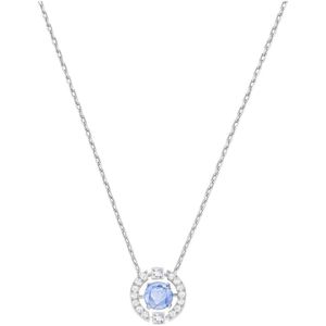 Swarovski -  SPARKLING DANCE ROUND NECKLACE, BlauwW