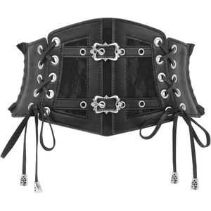 Brede Elastische Korsetriem voor Dames - Ideaal voor Halloween Kostuums