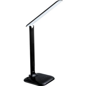 EGLO Caupo - Bureaulamp - Tafellamp - LED - Zwart