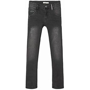 Jongens Skinny Dnm Pant met Diepe Achterzakken - Trendy Denim Broek