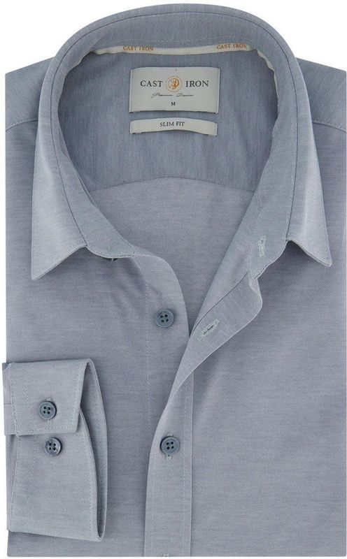 Cast Iron - Casual Shirt - Zwart - Heren Smoking Overhemd