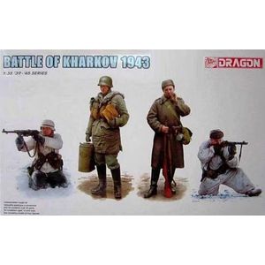 1:35 Dragon 6782 Battle of Kharkov 1943 - Figuren Plastic Modelbouwpakket