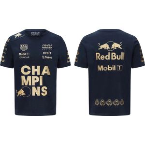 Red Bull Racing Constructors Kampioen T-shirt 2022 Maat L - Max Verstappen Shirt - Formule 1 - F1 2022 - Max Verstappen wereldkampioen 2022 -