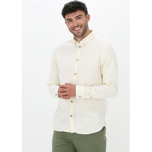 Anerkjendt Akkonrad Musselin Shirt - met lange mouwen - Heren Geel - Maat S