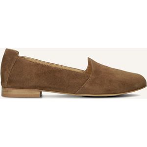 Notre-V - Loafers - Cognac - Suède - Leer