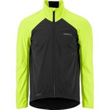 Craft - Core Subz 2 - Winter Fietsjack - Slate Grey / Fluogeel