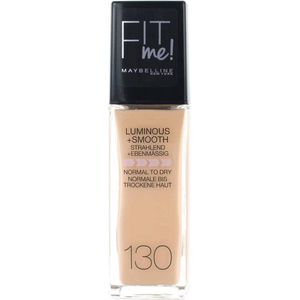 Maybelline - Fit Me Luminous + Smooth - Foundation - 130 Buff Beige