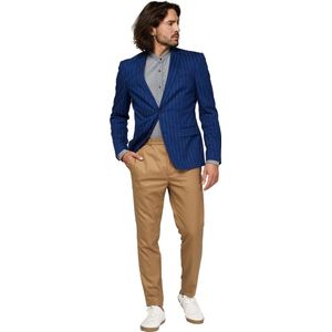 OppoSuits - Deluxe - Blazer - Krijtstreep - Captain