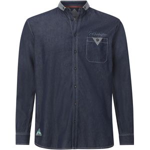 Jan Vanderstorm - OLAFGREN - Denim Overhemd - Blauw