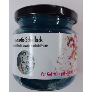 Encaustic Schellack Petrol - 100ml