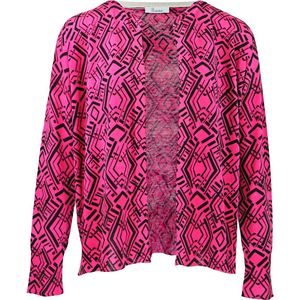 Princess goes Hollywood - zijden roze vest - maat S