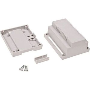 TRU COMPONENTS TC-7910724 DIN-rail-behuizing 107 x 89 x 66 ABS-V0 Grijs 1 stuk(s)