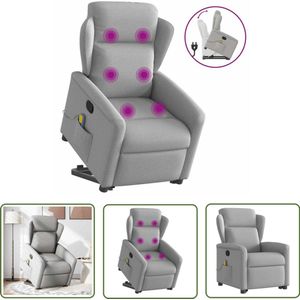 vidaXL Sleutelset - Dynamische Sleutel - Sta-op-massagestoel verstelbaar stof wolk grijs - Gereedschap - Drapers Tools - Torque Wrench