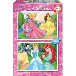 Educa Puzzel - 2x20 stukjes Disney Princess