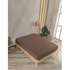 katoenen hoeslaken,Hoogwaardige Kwaliteit - Topper Matras Hoeslaken / Topper Mattress Fitted Sheet 180x200 cm