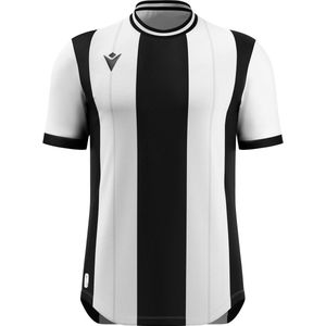 Macron Propus Eco Shirt Korte Mouw Kinderen - Wit / Zwart | Maat: 9-10 Y