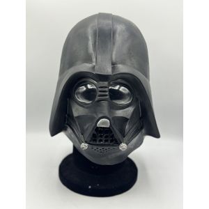Star Wars masker latex- Zwarte helm van het duister masker - Star Darth masker - Halloween masker