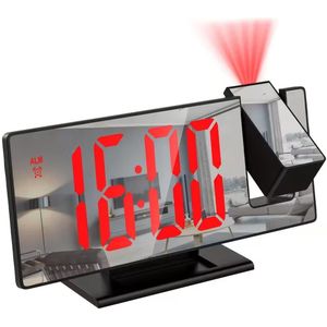 LED Projectie Wekker – 180° draaibare projector en temperatuurweergave