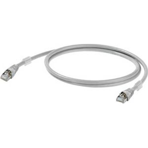 Weidmüller 1165940040 RJ45 Netwerkkabel, patchkabel CAT 6A S/FTP 4.00 m Grijs UL gecertificeerd 1 stuk(s)