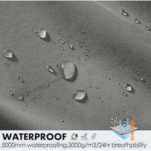 Waterdichte Fietsjas voor Dames - Lichte Ademend Regenjas met Opvouwbare Capuchon