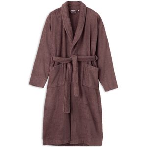 Kayori Fanshi Badjas - Unisex - Biologisch Katoen - Taupe - S - Lang