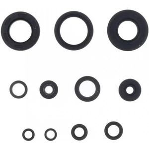 Athena - Joint Spi Moteur - Set van Elf Afdichtingen - Voor Moto Fantic 125 XE - Na 2021