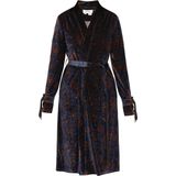 usha FESTIVAL Kimono  navy / donkerrood