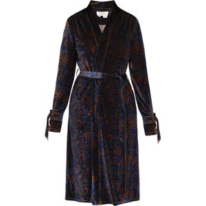 usha FESTIVAL Kimono  navy / donkerrood