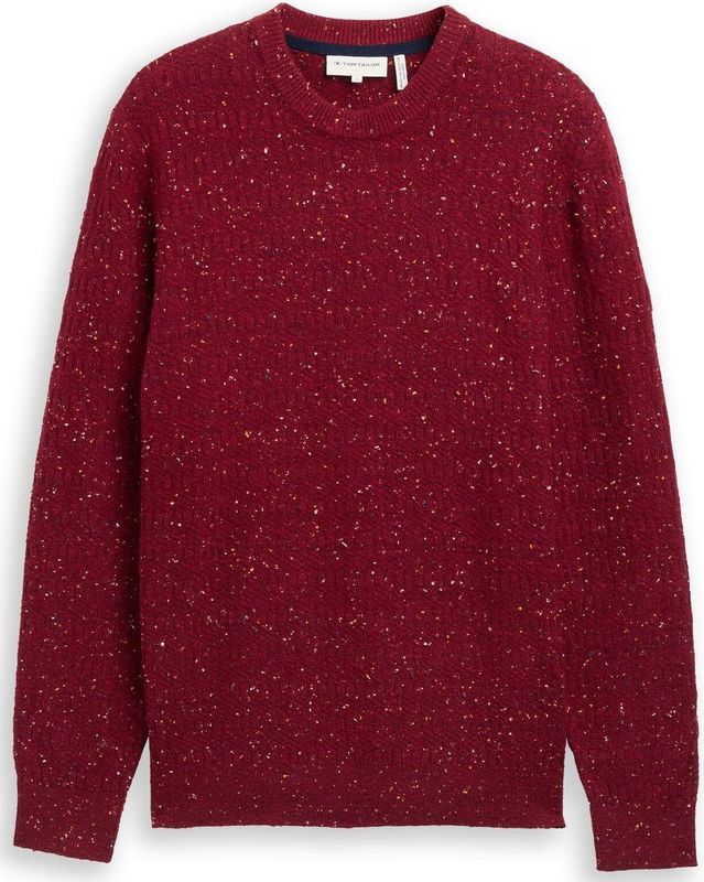 Tom Tailor Gebreide trui met ronde hals