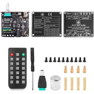HiFI level 15W + 15W stereo bluetooth digital power amplifier card module - U disk - column - watch band - remote control - Y15H