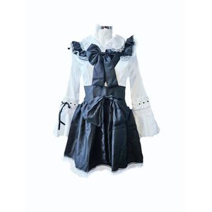 BamBella® - Kleding set - S/M - Japansje meisjes jurk cosplay pak met grote strik en schort