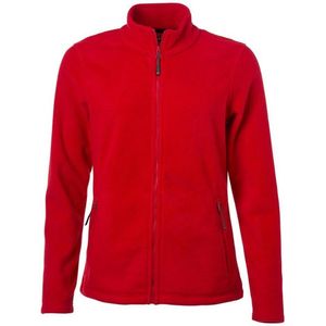 James and Nicholson Dames/dames Fleece Jasje (Rood)