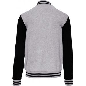 Kariban College jacket unisex K497 - Oxford Grey / Black - 3XL