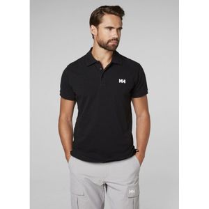 Helly Hansen Transat Korte Mouw Poloshirt Zwart S Man