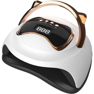 NAXSIR Professionele UV Nagellamp 120W met 36 LED-lampjes - 4 Tijdsinstellingen, Intelligente Detectie & Snelle Nageldroger - Ideaal voor Gelak en Acryl - Energiezuinige UV/LED Technologie